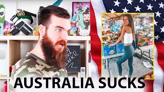 American Vegan Says AUSTRALIA SUCKS [upl. by Gaston]