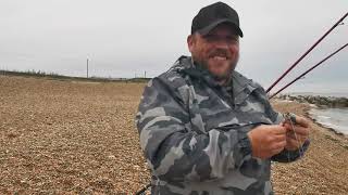 Sea Fishing UK  A difficult session to start the Autumn  Reculver Kent [upl. by Enrahs]