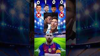 Ronaldo vs Messi vs Ishowspeed vs Neymar Jr Messi Asks 🤩🐐 [upl. by Oxley92]