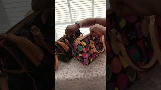 👜Compare my new Dooney amp Bourke Art Deco satchel to a Quilted Nylon Satchel👜 [upl. by Murton]