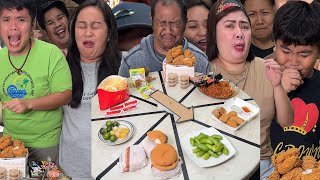 Trending Spin The Arrow Challenge  SAMYANG NOODLES SINIGANG MIX MCDO CHICKEN BFF FRIES KAMIAS [upl. by Yltnerb]