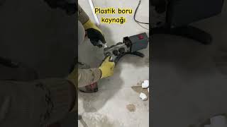 Plastik boru kaynağı [upl. by Auos442]