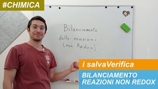 Bilanciamento delle reazioni non redox  Chimica  salvaVerifica di Corner4 [upl. by Eiger]