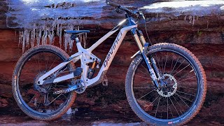 Riding the 2022 Devinci Spartan HP [upl. by Nawd]