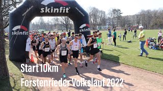 Forstenrieder Volkslauf  Start 10 km Lauf am 26032022 [upl. by Rumney]