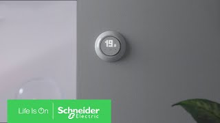 Discover the new Wiser connected flush mounted thermostats Exxact and Renova  Schneider Electric [upl. by Airekal]