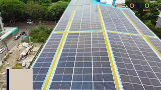 Happiest Minds Technologies Ltd  250kWp Solar Rooftop Installation at Electronic City Bangalore [upl. by Iru800]