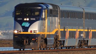 Amtrak California Capitol Corridor Train [upl. by Maison584]