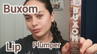 Buxom Full On Plumping Lip Cream in Mexican Hot Chocolate Review [upl. by Edie]