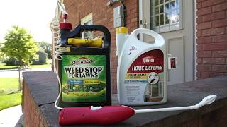 Spectracide Herbicide and Ortho Home Defense are they worth it [upl. by Deeas]