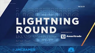 Lightning Round I say stay away from Icahn Enterprises says Jim Cramer [upl. by Ellitnahc]