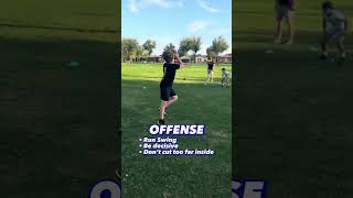 Football Drill for OpenField Agility [upl. by Nutsud]