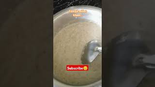 Foxtail millet kakun kheer very healthy food cooking recipe shorts song fromthekitchen14 [upl. by Marvella508]