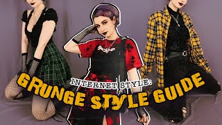 How to Dress Grunge Aesthetic Internet Style Guide amp Lookbook [upl. by Dominy]