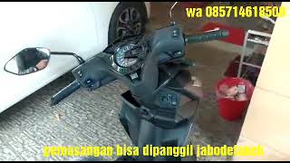 pasang kunci keyless pcx 160 di honda new beat [upl. by Idissac440]