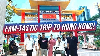 Famtastic Trip to Hong Kong  Ramon Bong Revilla Jr Vlogs [upl. by Eibbil]