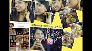 Jimikki Kammal  Instagram Purchase  Low Price  Honest review in Tamil [upl. by Acinemod]