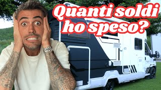 QUANTO SPENDO IN CAMPER  Settembre  Ottobre  2024 [upl. by Katlaps]