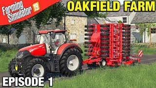 NEW BEGINNINGS Farming Simulator 19 Timelapse  Oakfield Farm FS19 Episode 1 [upl. by Einon794]