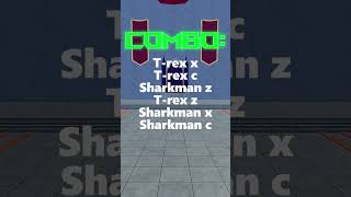 🦖Epic Trex Sharkman Combo 🔵 roblox bloxfruits [upl. by Aicek]