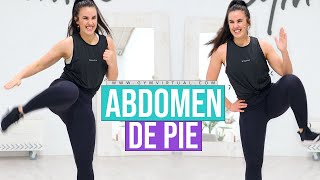 ABDOMINALES DE PIE  Rutina de abodmen 10 minutos [upl. by Hurty]