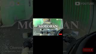 MOTORAN  VIDEO JALANAN  MOORS CB • MOTOVLOG [upl. by Ananna]