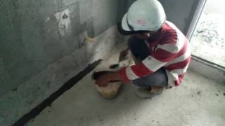 How to do waterproofing Bituminous Coating [upl. by Paff]