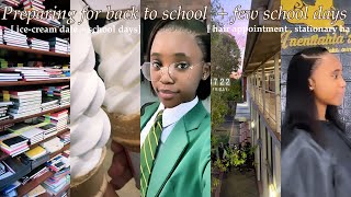 GRWM for back to school 2024 Preparations  school vlog  South African YouTuber [upl. by Mij]