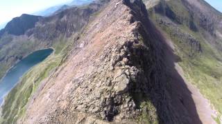 Crib Goch drone footage [upl. by Vivia185]