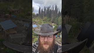 Top of the roof view vikingfarms alaska homesteading offgrid [upl. by Areyk]