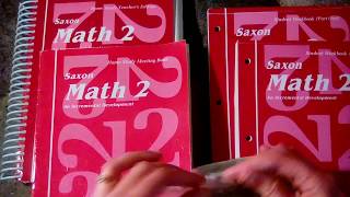 Saxon Math 2 Homeschool Curriculum Review  Saxon Math Part 2 [upl. by Martita]