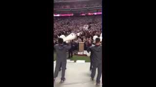 Rammer Jammer from Bama Cheerleaders Perspective after Alabama beats 1 Mississippi State [upl. by Nolrac]