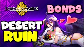 Bonds Unlocked amp Desert Ruin Guide  Lord of Nazarick Overlord [upl. by Graehme]