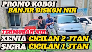 Murah banget nih  xenia terbaru cicilan 2 jtaan aja ‼️ sigra cicilan 1 jtaan di daya daihatsu [upl. by Lati323]