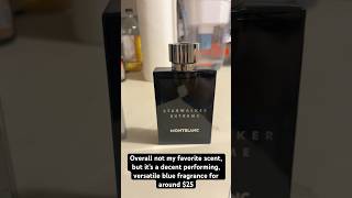 Mont Blanc Starwalker Extreme Quick Review mensfragrance [upl. by Ibocaj]