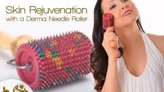 Skin Rejuvenation with a Derma Needle Roller [upl. by Hatcher]