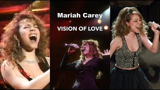 Mariah Careys top 10 BEST LIVE PERFORMANCES of quotVision of Lovequot [upl. by Diskson]