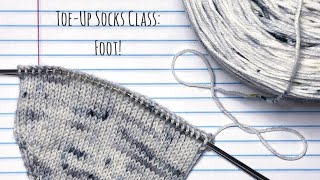 hey BrownBerry Toe Up Socks EASY Cast On tutorial [upl. by Phillips]