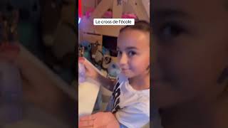 Cross de l’école pour Lilo shortvideo humour mereetfille [upl. by Jaymee]