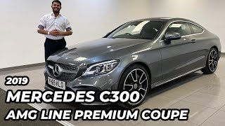 2019 Mercedes C300 20 AMG Line Premium Coupe [upl. by Llenyaj726]