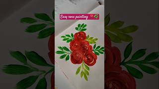 Easy flower art 🌿satisfying art flowers [upl. by Kinny]