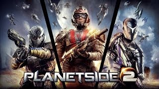 Planetside 2 Gameplay  Running on a PS4  E3 2014 [upl. by Gehlbach]