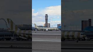 Condor A339 spotted at LAS today [upl. by Aihsotan]