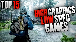 TOP 15 HIGH GRAPHIC GAMES FOR LOW END PC NO GRAPHICS CARD [upl. by Niveek666]