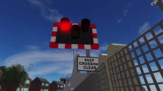 Brancaster North Level Crossing  Northumberland Roblox 12112024 [upl. by Eleni]