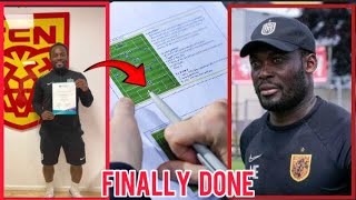 Ka S3 Heaeet  Otto Addo shakes as Micheal Finally Done with His UEFA Coaching License Watch… [upl. by Jamille534]