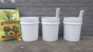 Wicking tubs for growing food food grow low cost [upl. by Annamarie]