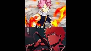 Natsu Fairy tail Vs Ichigo Bleach [upl. by Gyasi]