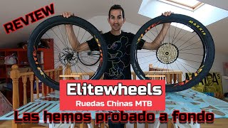 Review ruedas chinas Mtb Elitewheels [upl. by Mahan]