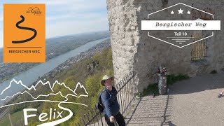 Bergischer Weg 10 25 km von Uckerath zum Drachenfels  Königswinter [upl. by Anillek]